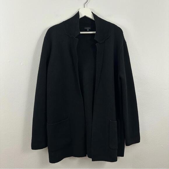 2/$20Talbots Women’s Black Open Front Cardigan Sweater Size S - Picture 1 of 6